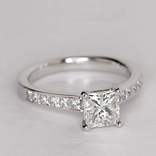 Buy Princess Cut Diamond Ring In Udaipur | Prateek Jewellers